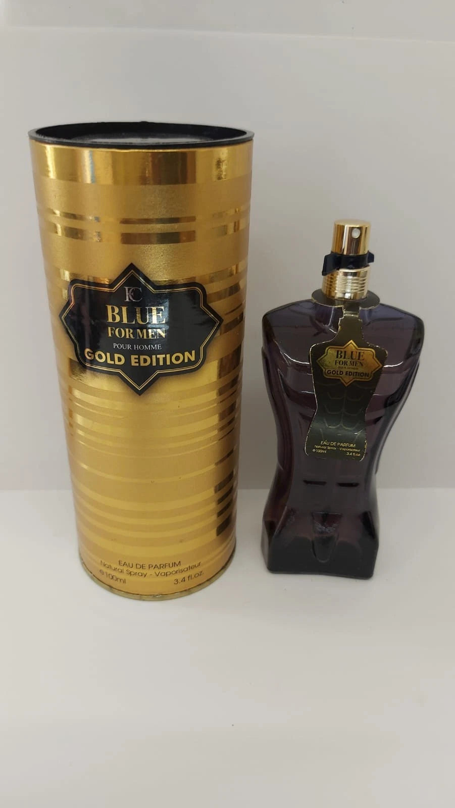 KC Blue for Men – Gold Edition (100ml Eau de Parfum)