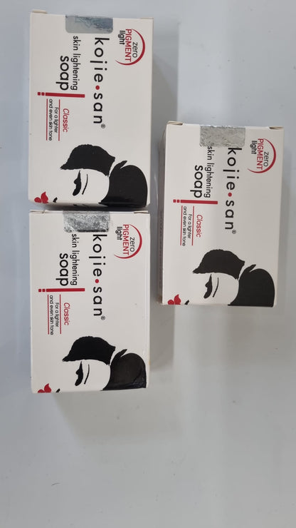 3 Pcs of Kojie San Classic bar Soap
