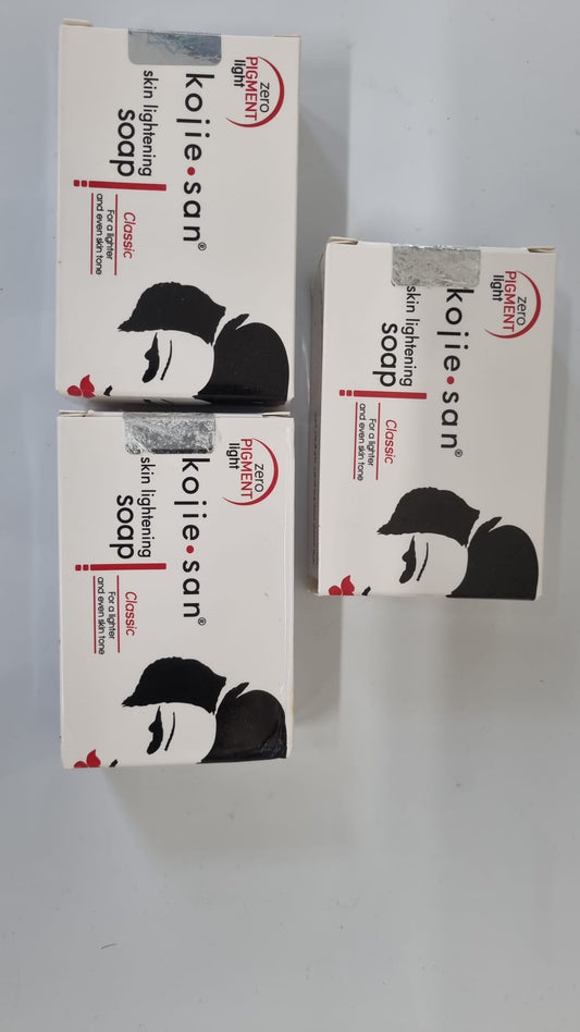 3 Pcs of Kojie San Classic bar Soap