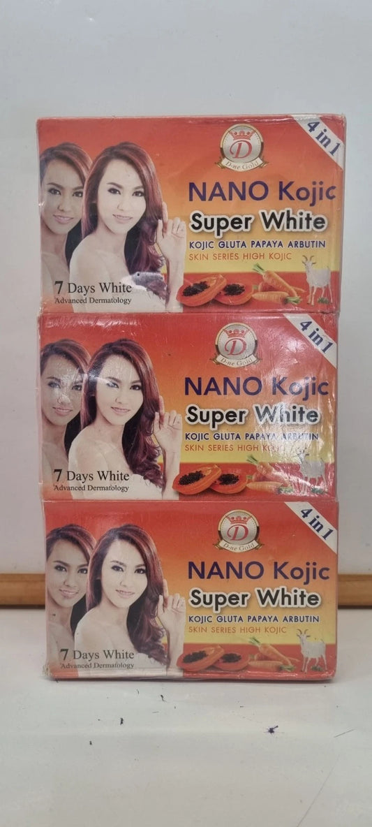 x3KOJIC Herbal Soap,Papaya, Honey, Lemon Gluta Papaya Arbutin,Skin Series, daily