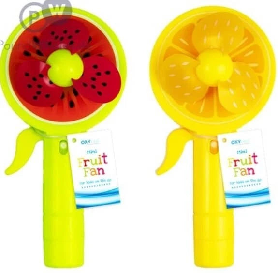 OXY Mini Fruit Fan – Handheld Cooling Fan for Kids | Summer Toy | Fruit Design