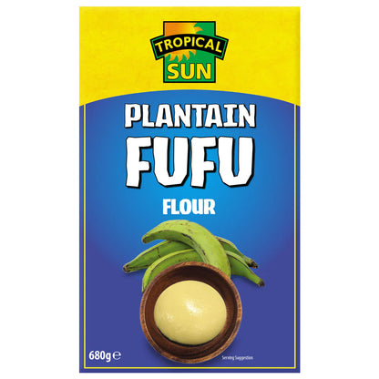 Plantain Fufu Flour - 680g (Pack of 2)