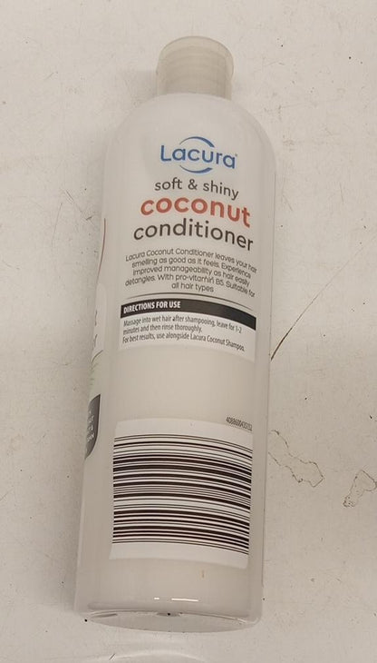 2x Lacura Soft & Shiny Coconut Conditioner Nourishing Hair Care