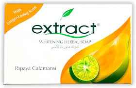 Original Extract Herbal -Soap PAPAYA CALAMANSI – Pack of 3 (125g each