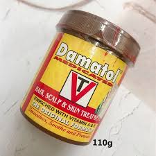 Damatol Medicated Hair, Scalp & Skin Treatment 110g – Original Formula with Vitamin A & E