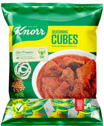 Nigeria Knorr Chicken Seasoning Cubes- 2 packets of 8g X 45 each Net weight 360g