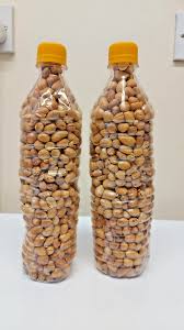 2 Bottles of Roasted Crunchy & Tasty Nigerian Groundnuts/Peanuts - 400g each