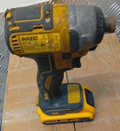 DeWalt 18V XR Brushless Impact Driver With 2.0Ah Battery Bare Unit