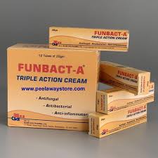 12 x Funbact-A Triple Action Cream (30g) Each (Full Box)