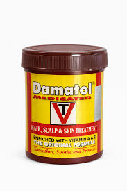 2 x Damatol Medicated Hair, Scalp & Skin Treatment 110g – Original Formula with Vitamin A & E