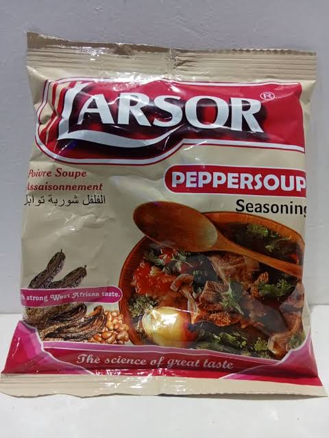 Larsor Peppersoup Seasoning Powder - 100g x 2 satchets