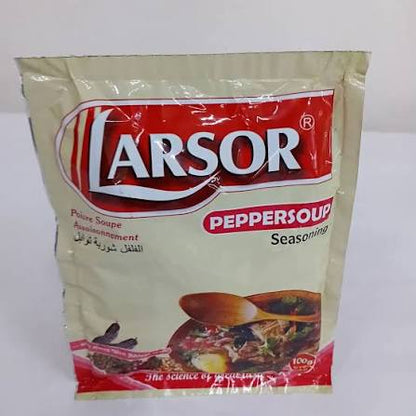 Larsor Peppersoup Seasoning Powder - 100g x 2 satchets