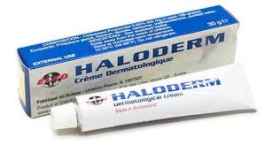 Haloderm Skin Problems Dermatological Cream Tube - 3 Boxes