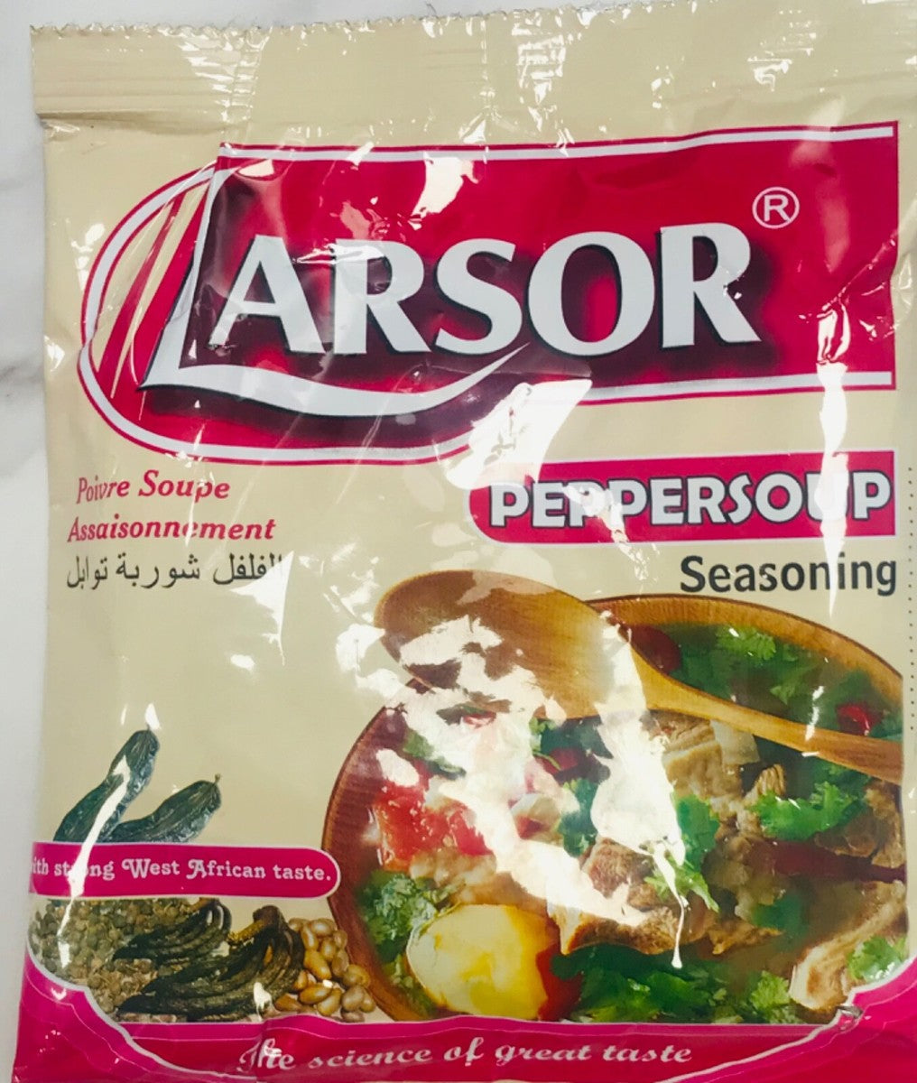Larsor Peppersoup Seasoning Powder - 100g x 2 satchets