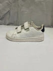 Adidas Grand Court Infants’ Hook-and-Loop Shoes – White – UK 8.5