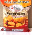 Dillish Instant Foods Peeled Beans 1kg | Cleaned & Ready | Akara Moi Moi African