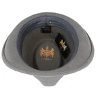 Crushable Wool Trilby Hat Grey - Size Large| Classic Fedora Style | Lightweight