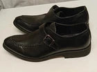 Men’s Black Monk Strap Dress Shoes – UK 8 (EU 42)