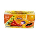 4 Bars x 125g Soap Carrot + Papaya + Vit C Asantee 3 In 1 Face And body Retinol