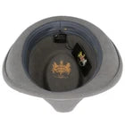 Crushable Wool Trilby Hat - Grey - Large (L): 58 - 59 cm (7 1/4 to 7 3/8)