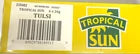 Tropical Sun Tulsi Herbal Tea – 20 Tea Bags (Pack of 6) - Holy Basil Tea