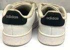 Adidas Grand Court Infants’ Hook-and-Loop Shoes – White – UK 8.5