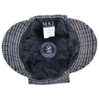 WD1305 - Tweed Deerstalker Hat Blue Colour size 59cm - Large - 7 1/4