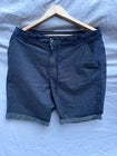 Livergy Men’s Navy Chino Shorts - Size 36