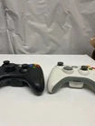 2 × Microsoft Xbox 360 Controllers – Untested – For Parts or Repair