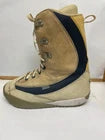 Burton Snowboard Boots Tan UK 9 (EU 43) Lace-Up Winter Snowboarding Boots