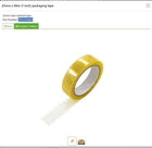 Clear packaging tape 25mm x 66m (1 inch) packaging tape - 12pcs