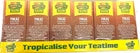 Tropical Sun Tulsi Herbal Tea – 20 Tea Bags (Pack of 6) - Holy Basil Tea