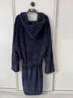 Very Man Everyday Super Soft Dressing Gown With Hood-Navy - Size 4XL/5XL
