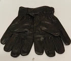 Men’s Black Winter Gloves – Medium/Large – Soft Leather Look