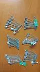 Large Safety Pins SILVER COLOUR Stainless Steel - 12 PIECES IN A PACK x 5 packs
