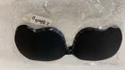 2x Strapless Backless Self Adhesive sticky bra - BLACK colour - Bra size D