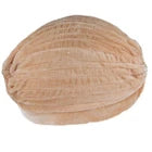 Ladies Plain Velvet Turban - Brown/Camel colour - One Size Fit All