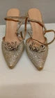 Women’s Gold Glitter High Heel Shoes – Size 5 / EU 38