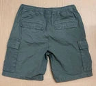 H&M Men's Grey Cargo Shorts - Size Medium- Elastic Waist