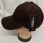 Brown Corduroy Baseball Cap – Adjustable | Unisex Casual Hat
