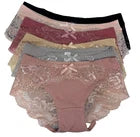 Ladies Lace Briefs – 6 Pieces (Size L) – Soft, Stretchy & Comfortable
