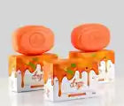 Drip Carrot Brightening Soap X 165g - 1 Pack of 4 Soap