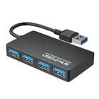 4 Port USB 3.0 Hub High-Speed Adapter Splitter for Desktop and Laptop PC