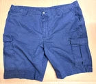 M&S Men’s Cargo Shorts Size 42 Waist - Dark Blue