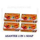 6X Asantee 2 in 1 Papaya & Carrot Soap Extra White