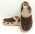 Women’s Clog Slip-On Sandals – Brown & Beige – UK 5.5 / EU 38.5