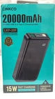 20000mAh Power Bank LKP-20F 15W USB-C Digital Display
