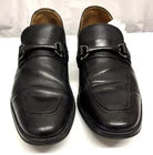 Clarks Men’s Black Leather Loafers – EU 41.5 (UK 7.5)