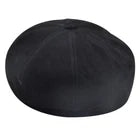 Gladwinbond Leather Look Newsboy Cap - BLACK - 61cm, (X-Large)