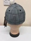 Flexfit Grey Check Fitted Cap – Size Large/XL